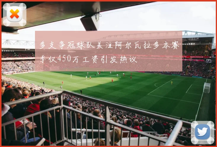 多支争冠球队关注阿尔瓦拉多本赛季仅450万工资引发热议